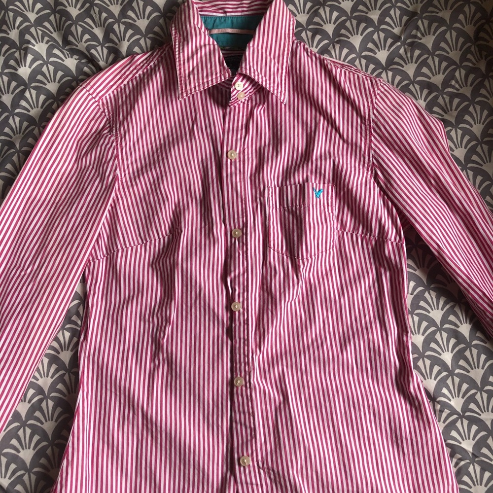 🌟3/$20 American Eagle Long Sleeve Button Down